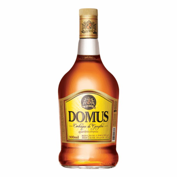 CONHAQUE DOMUS 900 ML EM CX. PAP. 6X1 C/ VASILHAME